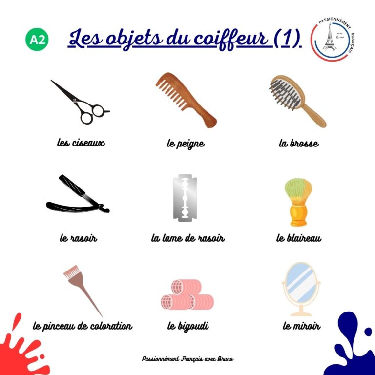 Read more about the article Les objets du coiffeur