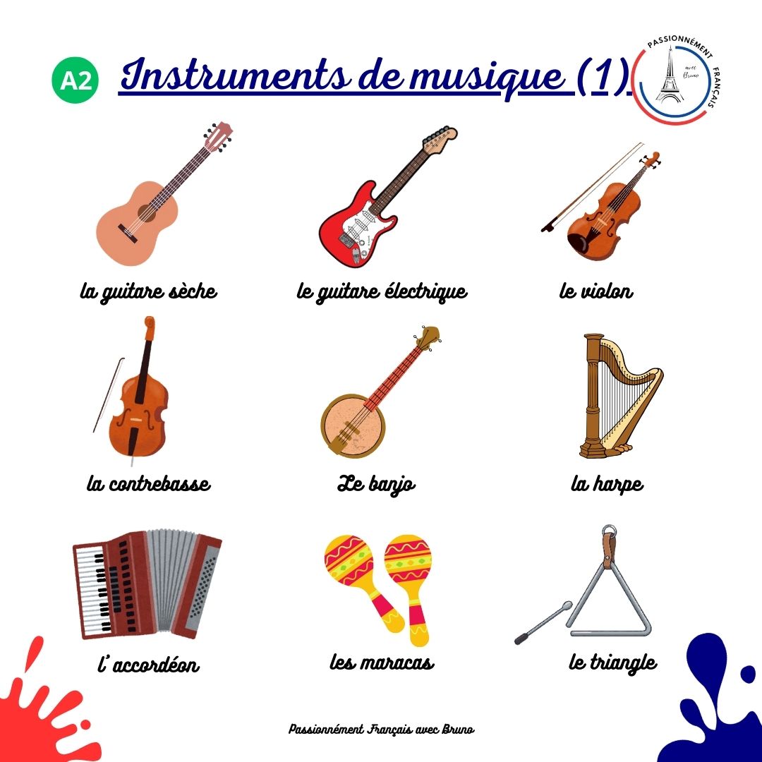 You are currently viewing Les instruments de musique