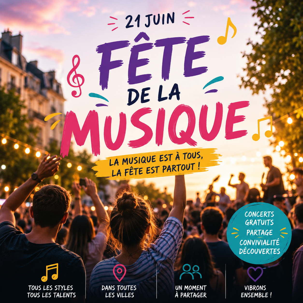 You are currently viewing La fête de la musique