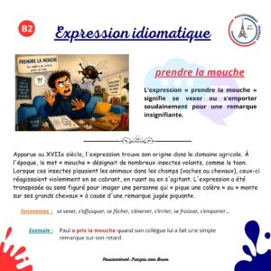 Read more about the article Prendre la mouche